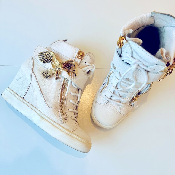Giuseppe Zanotti sneakers with gold details - Picture 2 of 2